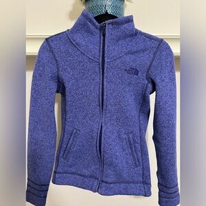 Womens The North Face Full Zip Sweater
